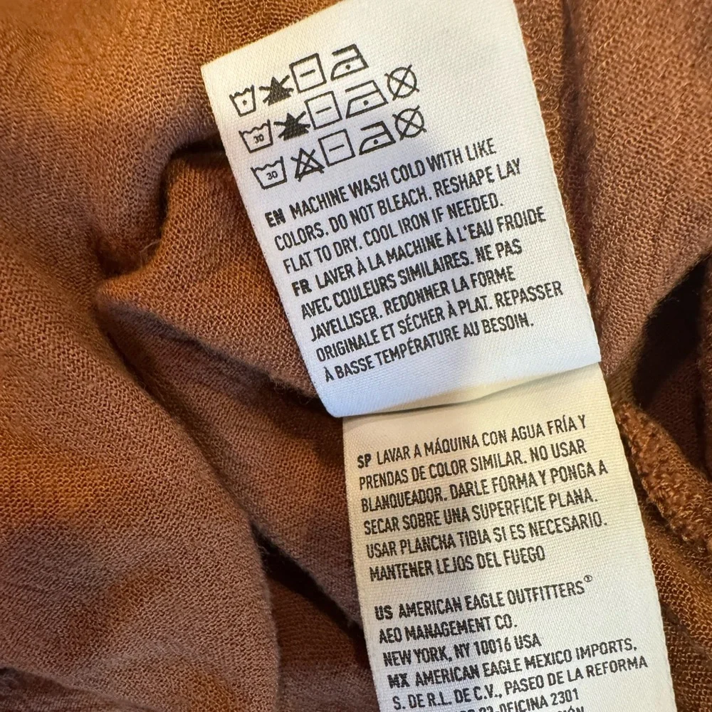 American Eagle Outfitters Lace Blouse in Tan - Picture 10 of 10